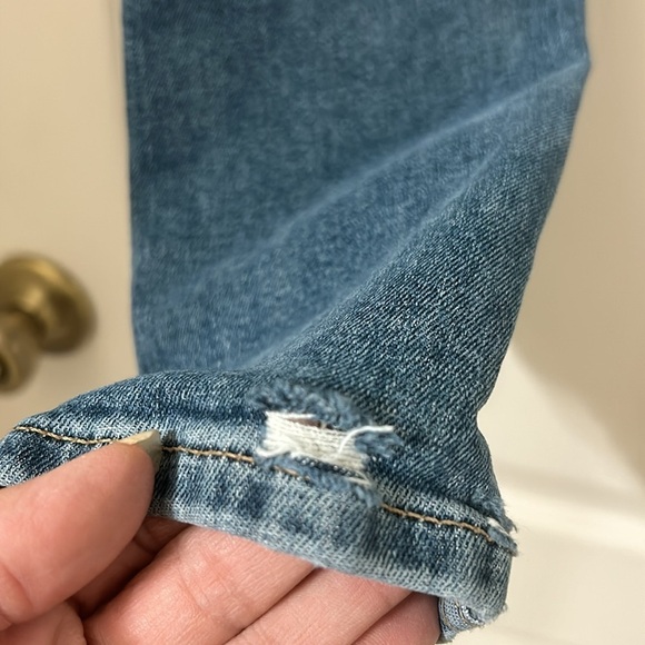 Top Shop Distressed Skinny Jean Sz W28 Petite - Picture 15 of 15